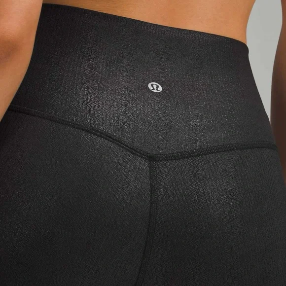 Lululemon Align Ribbed High-Rise Pant 28" Shine Size 8 - Picture 2 of 8